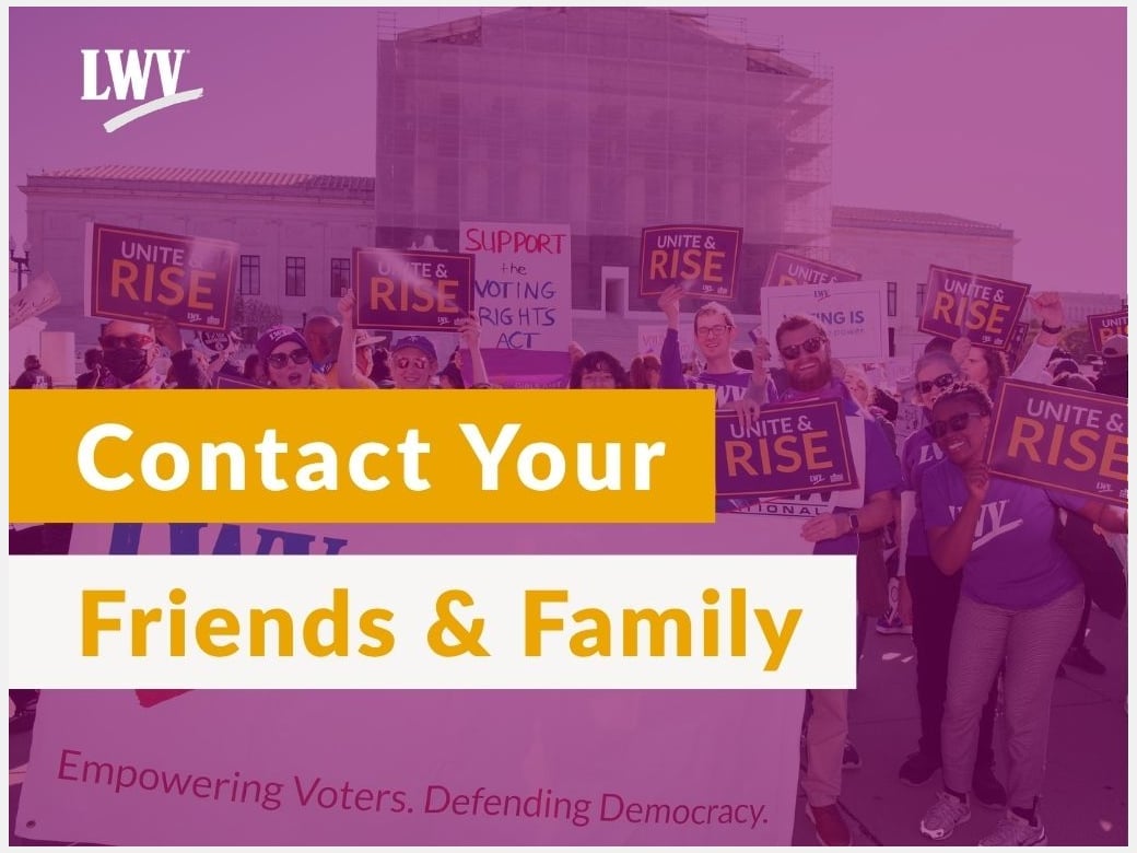 Are you and your friends ready to vote? action