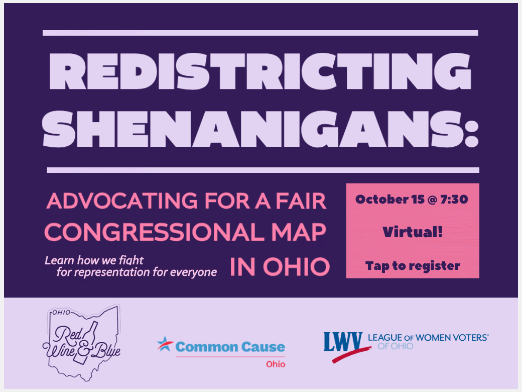 Register for Redistricting Shenanigans action