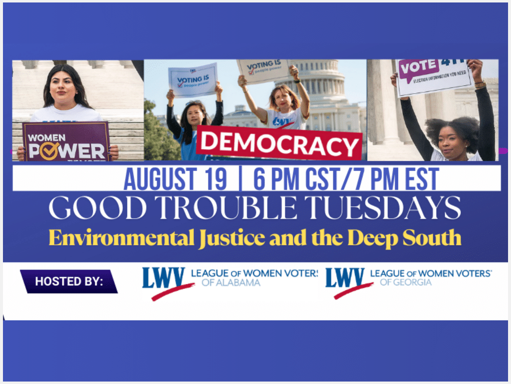 ⚡Good Trouble Tuesdays: Environmental Justice action