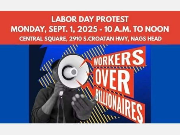 Labor Day Protest-Workers Over Billionaires 9/1/25 action