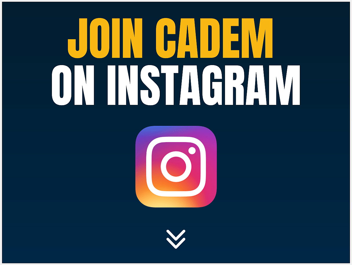 Follow CADEM on Instagram action