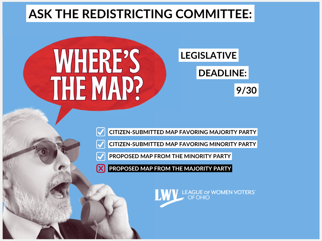 Ask the committee: Where's the map? action