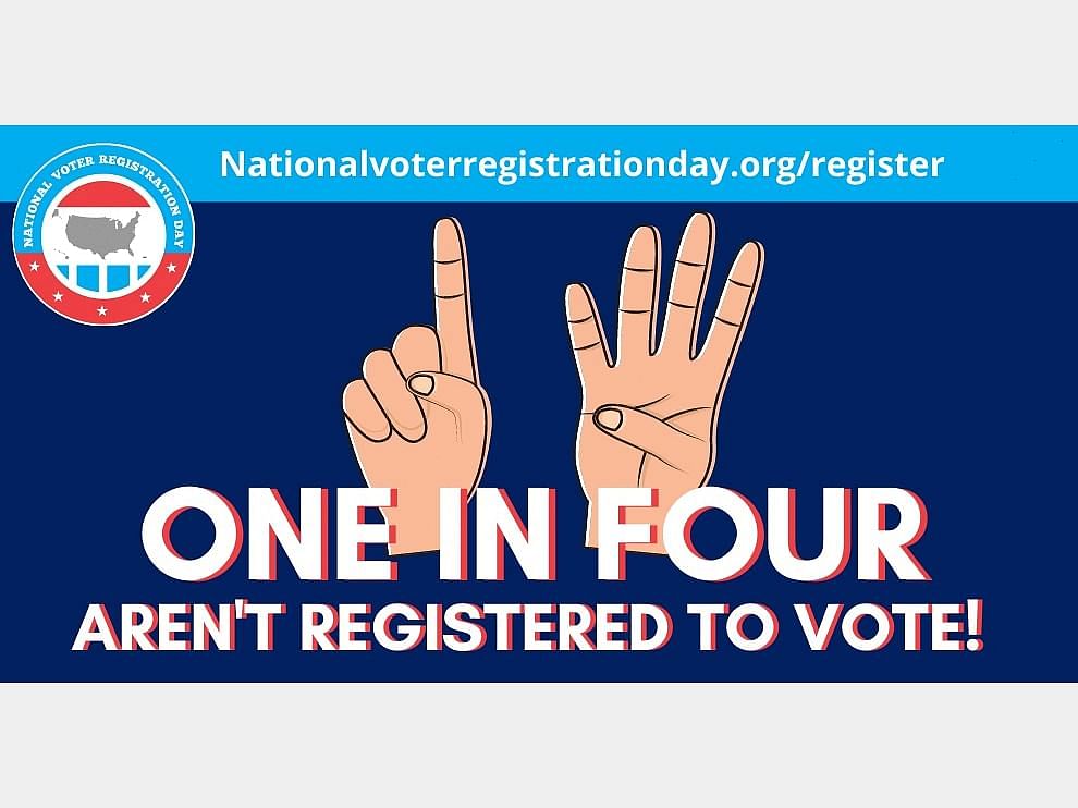 Check Your Voter Registration Status action