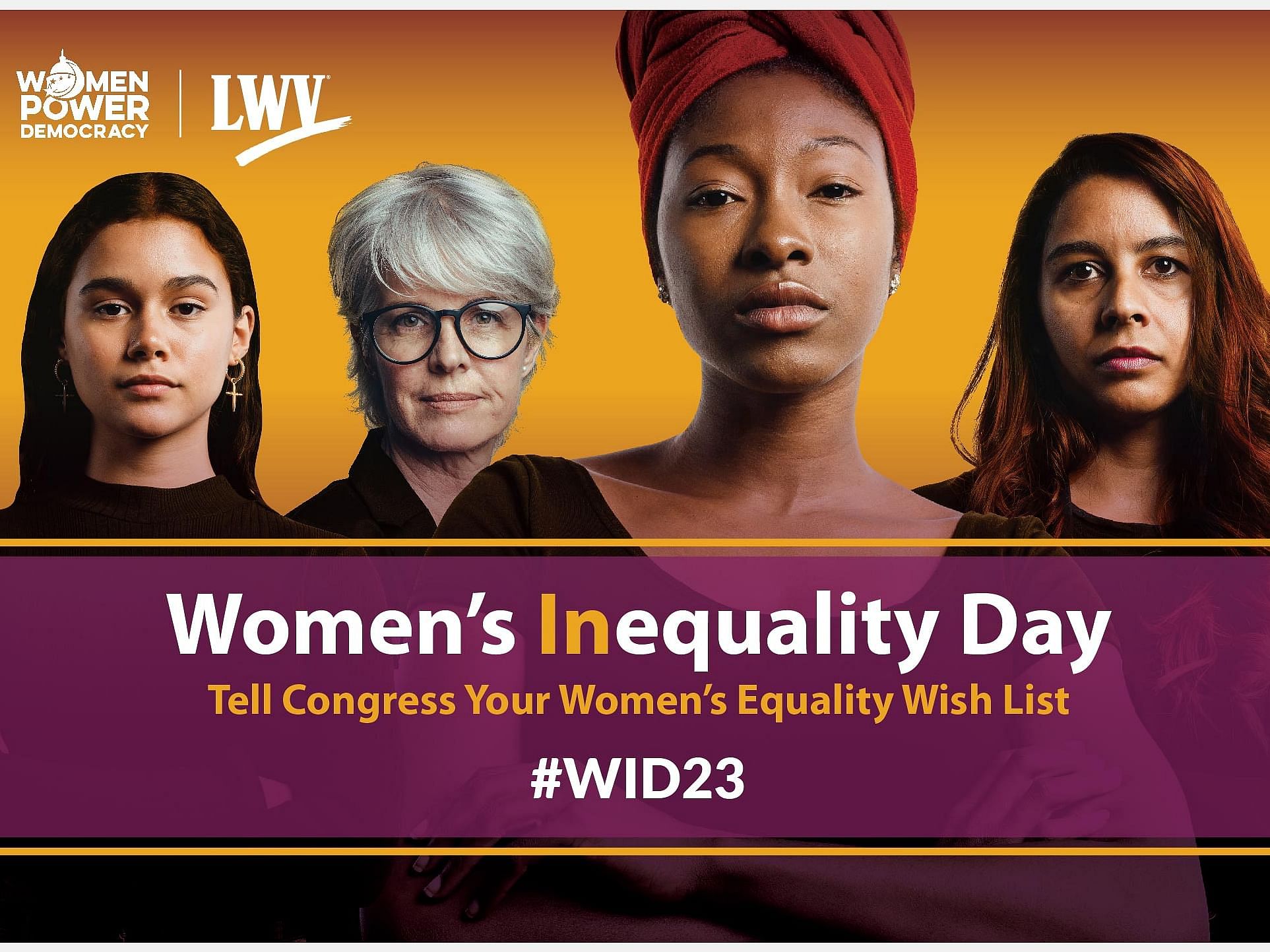 Women's Inequality Day 2023 Petition action