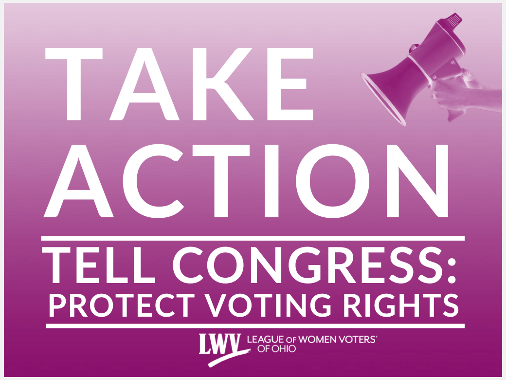 📢TELL CONGRESS: PROTECT VOTER RIGHTS📢 action