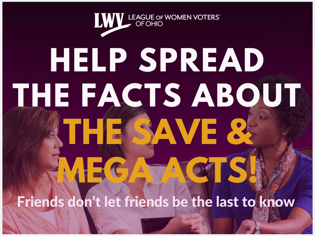 Do your friends know the danger of the SAVE Act? action